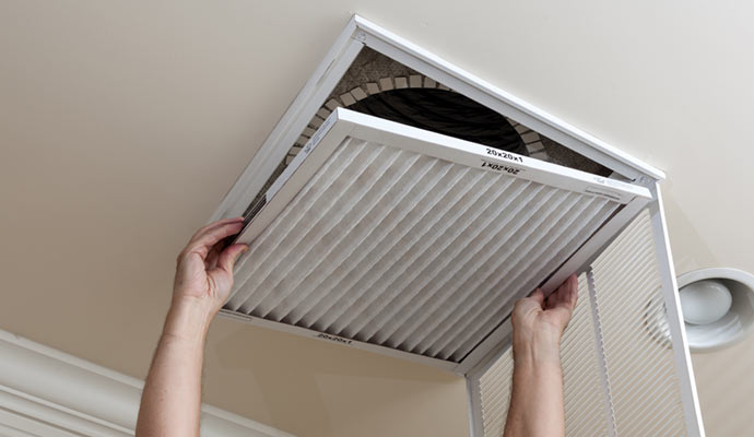 Air conditioner duct cleaning for a healthier environment