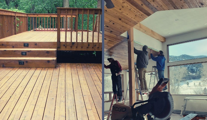Deck and Patio Remodeling in Colorado Springs and Leadville