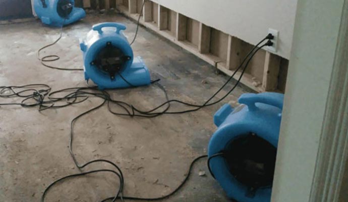 Water damage restoration equipment