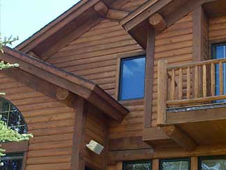 Wood Cabine with Wooden Finishes on Exterior